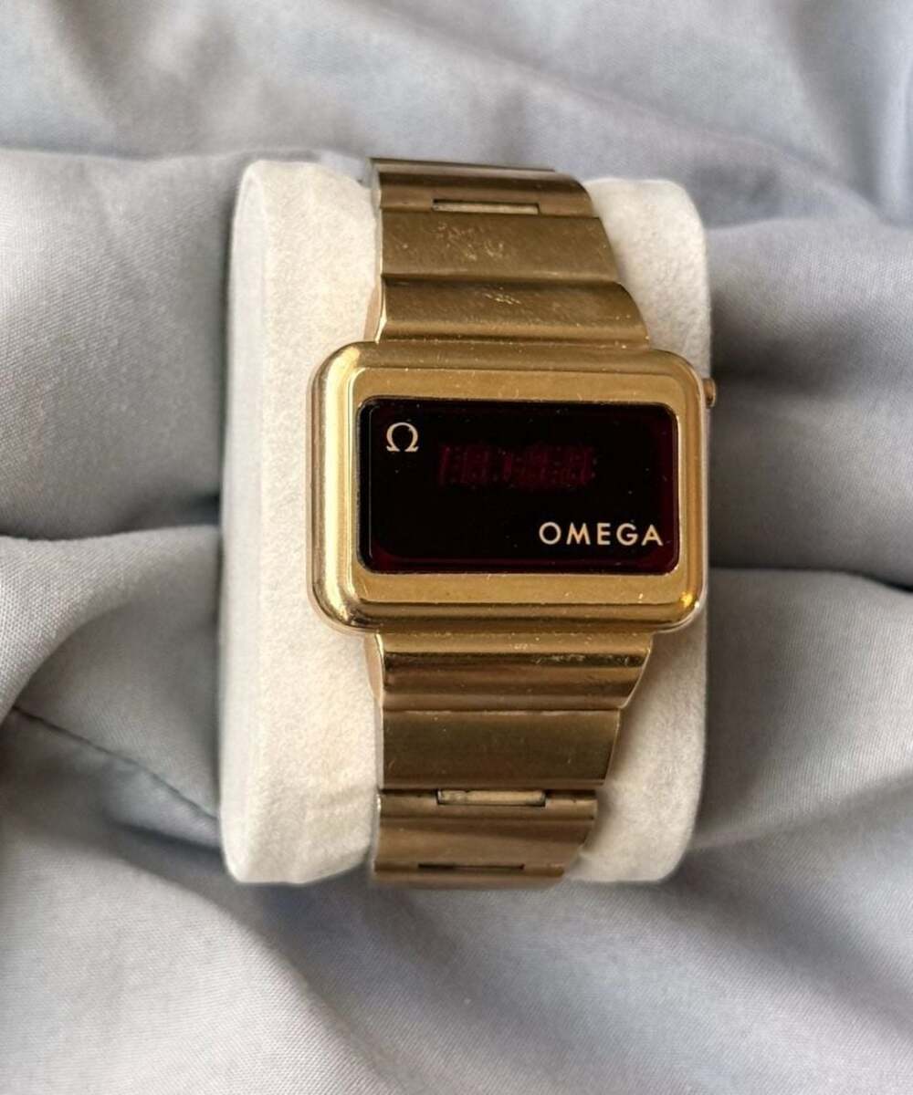 Vintage Omega Constellation Time Computer I LED Watch 14K Gold Filled - Picture 6 of 13